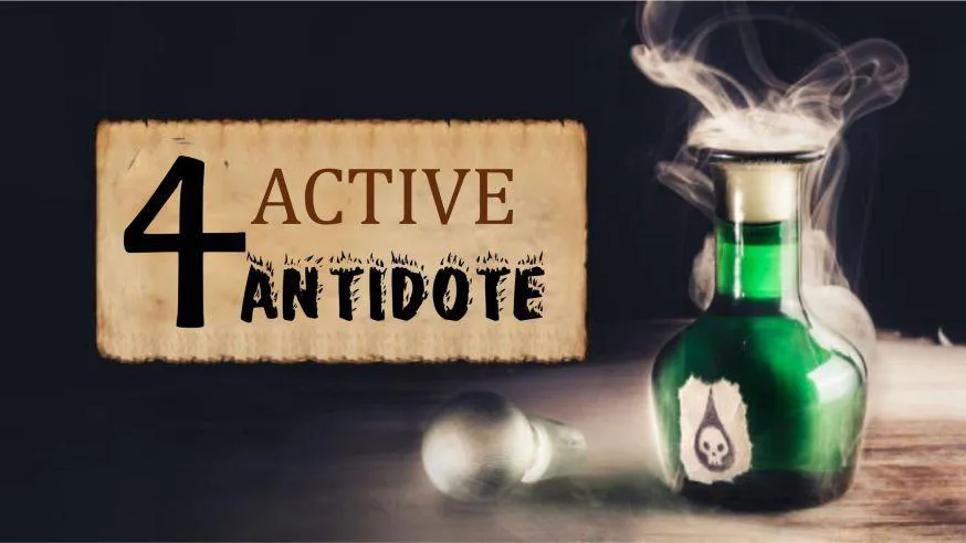 Four Active Natural Antidotes for Poison